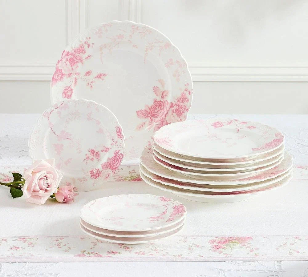 Barn - Love Shack Fancy Rose 12-Piece Dinnerware Set - On Sale